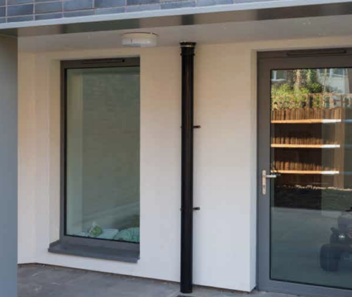 Aluminium 58BD Flush Entrance Doors